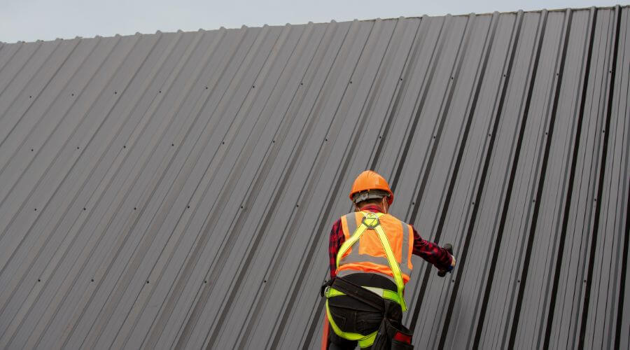 Professional metal roof installation services in Corea, ME